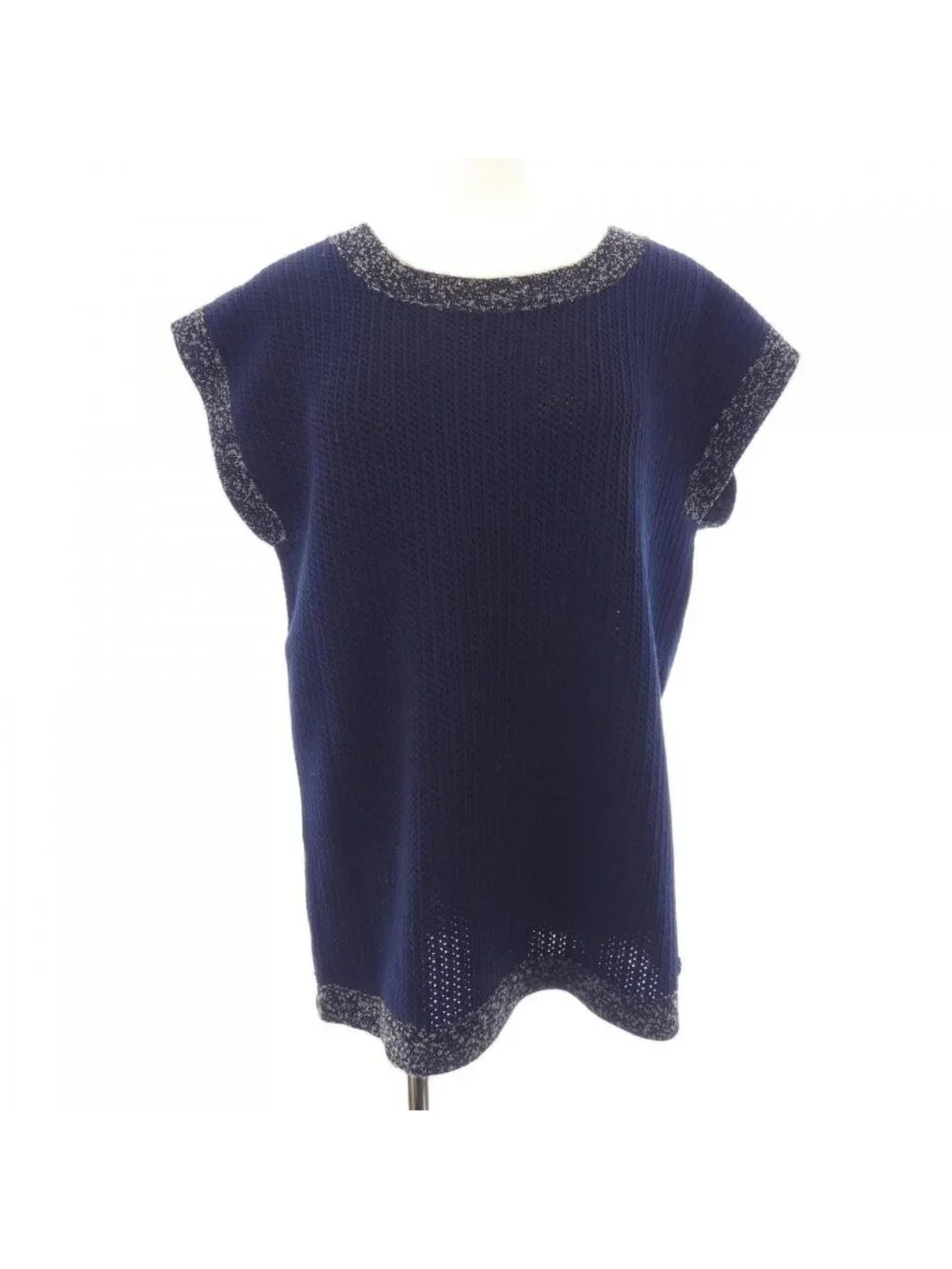 Chanel Knit Sweater Navy